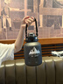 恩爾美保溫杯大容量鈦杯保冷杯茶水分離戶外運(yùn)動(dòng)便攜外出水壺噸桶墩新款 【冰花黑】2000毫升/保冷熱 曬單實(shí)拍圖