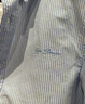 Levi's【商場同款】李維斯25春夏新款男士休閑刺繡長袖襯衫0017V 藍色 M 曬單實拍圖