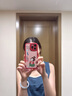 素洛唐美人適用蘋果16promax手機(jī)殼簡(jiǎn)約創(chuàng)意卡通iPhone15pro趣味個(gè)性小眾14國(guó)潮文字硅膠13小羊皮防摔 【高端小羊皮紅色】奶茶唐美人 iPhone 15 Pro Max 曬單實(shí)拍圖
