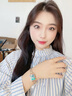 DK瑞士品牌小方綠表女士手表女2025年新款520情人節(jié)生日禮物送女友 精鋼-鋼帶 【可代寫賀卡】 曬單實拍圖