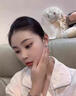 戚小米純S999足銀淡水珍珠耳環(huán)女養(yǎng)耳洞耳釘2025新款氣質耳鉤法式耳飾 淡水珍珠耳釘彎鉤一對【999銀】 曬單實拍圖
