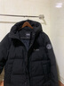 波司登（BOSIDENG）于適同款25新款羽絨服男女同款情侶長款寬松舒適連帽面包服外套 【經(jīng)典百搭】黑色|8056 2XL 180/100A 體重約155-170斤 曬單實拍圖