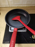 特福（Tefal）平底鍋家用牛排不粘煎鍋少油煙有鈦煎餅鍋電磁爐燃?xì)庠钔ㄓ?4cm 曬單實(shí)拍圖