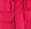 樂町牛角扣中長款羽絨服23冬季新款千金風(fēng)連帽大毛領(lǐng)收腰羽絨外套 深紅色（現(xiàn)貨） S 曬單實(shí)拍圖