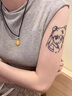 DIANA KANE足金包銀八寶羅盤福字吊墜女鏤空如意轉(zhuǎn)圓盤運珠項鏈掛墜情侶黃金 八寶羅盤3.5cm【包金約1.2克】 曬單實拍圖