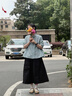 衣典零一（LEDIALYI）天絲亞麻短袖襯衫女夏季薄款2025新款休閑洋氣高級感媽媽小衫上衣 藍色 M （建議95-115斤） 曬單實拍圖