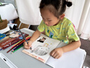 艾杰普哪吒敖丙畫畫本3-6歲玩具小學(xué)生描摹本涂色涂鴉繪畫本4本12色彩鉛 曬單實拍圖