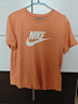 耐克（NIKE）ESSENTIALS女子印花T恤秋季純棉休閑輕便柔軟舒適DX7907 828柔和橙 XL 曬單實拍圖