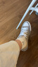 匡威（Converse）官方 All Star春上新男女運動低幫帆布鞋云霧灰灰色A06565C A06565C 37.5 曬單實拍圖