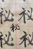 六品堂毛筆字水寫(xiě)布小學(xué)生練字專(zhuān)用水寫(xiě)布練書(shū)法速干加厚仿宣字帖萬(wàn)次書(shū)寫(xiě)水洗布米字格文房第五寶 【不含毛筆水碟】米格體驗(yàn)款(43.5*35cm) 曬單實(shí)拍圖