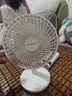 華凌美的【小風(fēng)扇】電風(fēng)扇風(fēng)寶usb充電扇家用吊扇小型米白壁掛便攜戶外露營節(jié)能桌面電扇WH-FTD12S1 曬單實(shí)拍圖