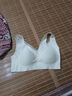 莫代爾內(nèi)衣女小胸聚攏顯大上托防下垂收副乳無鋼圈運(yùn)動背心式文胸罩美背 雪肌白+可可棕 L 【推薦105-120斤】 曬單實(shí)拍圖