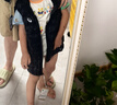asics亞瑟士童裝冬季新款男女童兒童三防科技羽絨馬甲 黑色 清潔度1000-白鴨絨 130 cm 充絨量29g 曬單實(shí)拍圖