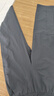 名創(chuàng)優(yōu)品（MINISO）休閑褲子男美式復(fù)古高級感闊腿褲夏季冰絲防曬直筒褲 黑 L 曬單實拍圖