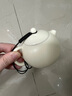 南山先生 半見西施壺德化陶瓷茶壺單壺家用奶黃色泡茶壺輕奢功夫泡茶器 曬單實拍圖