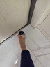 Melissa梅麗莎女士休閑外穿魚嘴蝴蝶結芭蕾鞋時尚單鞋36125 黑色/粉色 39 曬單實拍圖