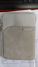 AJIUYU 適用小米平板 REDMI K Pad 8.8英寸內(nèi)膽包mipad se收納包聯(lián)想拯救者Y700四代雙層收納時尚拉鏈包 簡約灰【加厚絨里/分層收納】手提包 Redmi K Pad 8.8英 曬單實拍圖