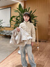 波司登（BOSIDENG）2025新款羽絨服女兒童一手長三合一5A抗菌絨4防外套T250131342 勇敢熊米9EA3 140 /64 約 130-140cm 30kg 曬單實拍圖