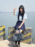 假發(fā)女黑長(cháng)直齊劉海自然全頭套式空氣劉海女生仿真發(fā)自然cos御姐 【 自然黑 長(cháng)發(fā) 65cm 送發(fā)網(wǎng)】 曬單實(shí)拍圖