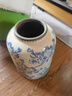 范爺家新中式復古花瓶高級感陶瓷客廳插花水培芍藥玫瑰擺件青花瓷花器 曬單實拍圖