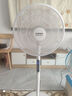 電風(fēng)扇先科電器落地扇家用大風(fēng)力電扇xldnke制冷16寸遙控立式搖頭風(fēng)扇五葉 遙控-1.5米線-普通電機(jī)-輕底 曬單實(shí)拍圖