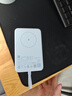 小米（MI）【3C認(rèn)證】小米磁吸自帶線充電寶 10000 33W 藍(lán)色有線無(wú)線自在充電 iPhone安卓可用可上飛機(jī)/火車 曬單實(shí)拍圖