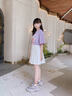 班尼路童裝女童裙子夏季兒童半身裙2025年新款洋氣學(xué)院風(fēng)短裙JK百褶裙 粉 BNL粉心兔寶寶QS 120 曬單實(shí)拍圖