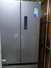 美的（Midea）417法式多門(mén)四開(kāi)門(mén)60cm超薄零嵌入式雙變頻小戶(hù)型無(wú)霜電冰箱 MR-417WFPE 流蘇銀 家電國(guó)家補(bǔ)貼20% 曬單實(shí)拍圖