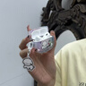 優(yōu)束蘋(píng)果Airpods4耳機保護殼套彩色漸變涂鴉帕恰狗掛件新款防摔硅膠軟殼耐磨卡通圖案創(chuàng  )意新款可愛(ài)時(shí)尚 涂鴉小狗【送小狗掛飾】 蘋(píng)果Airpods 4代 曬單實(shí)拍圖