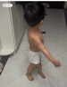 好孩子（gb）兒童內(nèi)褲女 母嬰A類女孩純棉內(nèi)褲 5A抗菌平角內(nèi)褲女-3條裝本白 曬單實(shí)拍圖
