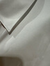 羅蒙【純色商務(wù)】襯衫女夏季氣質(zhì)修身職業(yè)休閑翻領(lǐng)短袖上衣白色XL 曬單實(shí)拍圖