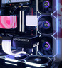 LIANLI聯(lián)力包豪斯O11 Vision Compact 海景房臺(tái)式電腦機(jī)箱 黑色 三面玻璃/中塔機(jī)箱/ATX 曬單實(shí)拍圖