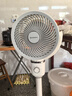 艾美特（AIRMATE）【小暴風(fēng)】空氣循環(huán)扇大風(fēng)量搖頭電風(fēng)扇家用臺(tái)式落地扇升級(jí)加高換氣輕音柔風(fēng)小風(fēng)扇 FA18-X115 曬單實(shí)拍圖