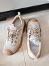 駱駝（CAMEL）丑萌登山鞋4.0 山系徒步鞋女增高戶外休閑鞋 L25S469032 杏/金 39 曬單實拍圖