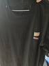 名創(chuàng  )優(yōu)品（MINISO）短袖男純棉休閑寬松夏季圓領(lǐng)百搭青少年潮流半袖t恤 黑 XL 曬單實(shí)拍圖