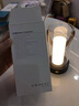 SZKKYC充電小夜燈嬰兒喂奶護(hù)眼燈led創(chuàng)意小夜燈浪漫燭光燈餐廳酒吧燈 充插兩用｜800mAh｜黑胡桃色 260*50*155mm 曬單實拍圖