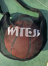 目擊者（WITESS）目擊者籃球包單肩斜跨訓練運動背包籃球袋網(wǎng)袋學生兒童排球足球包 LD192黑色 曬單實拍圖