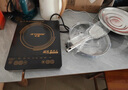 半球（PESKOE）電磁爐家用大火力3500W爆炒菜火鍋煲湯定時(shí)預約多功能一體正品節能省電防水全自動(dòng)帶炒鍋全套裝 電磁爐+炒鍋+菜刀板 曬單實(shí)拍圖