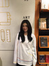 LDBE美式白色長袖t恤女春秋2025新款爆款早秋單穿寬松慵懶風純棉上衣 白色 L 【100-120斤】 曬單實拍圖