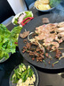 RASW【德國(guó)】電烤盤家用烤肉鍋烤肉盤無(wú)煙麥飯石圓形2-10人不粘多功能大功率烤鍋燒烤煎肉電燒烤爐 40CM麥飯石烤肉盤【適用5-10人】 1層 曬單實(shí)拍圖