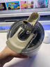 百事（PEPSI）可樂保溫杯咖啡杯316L不銹鋼水杯高顏值便攜車載杯子米白620ML 曬單實(shí)拍圖