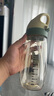 QWE吸管杯500ml哈瓦那黃PPSU大容量孕婦水杯糖耐刻度杯耐摔可裝開(kāi)水 曬單實(shí)拍圖