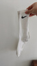 耐克(NIKE)襪子男子 舒適透氣運(yùn)動(dòng)襪 中筒襪三雙裝SX7676-100白L 曬單實(shí)拍圖