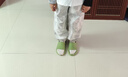 ASK JUNIOR兒童褲子秋季女童運(yùn)動(dòng)休閑褲腳口收緊束腳褲長(zhǎng)褲跑步褲子 灰色 曬單實(shí)拍圖