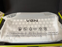 VGN霓虹磁軸鍵盤【新品 京東/順豐快遞發(fā)貨】75電競客制化Gasket熱插拔RGB無畏契約游戲麻將音 霓虹He 綠巨人軸 月光白側(cè)刻 曬單實(shí)拍圖