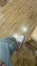 卡駱馳（crocs）厚底云朵洞洞鞋戶外休閑時尚一腳蹬沙灘鞋拖鞋 206750 206750-100 36 -37 曬單實拍圖