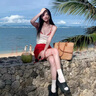 南木熊泳衣女泡溫泉2025年新款爆款分體裙式比基尼四件套度假海邊游泳衣 紅色半裙四件套【70-120斤】 曬單實(shí)拍圖