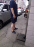 羅蒙（ROMON）夏季大碼運動(dòng)套裝男加肥加大胖子短袖T恤兩件套寬松肥佬休閑套裝 深藍色 7XL (建議220-240斤) 曬單實(shí)拍圖