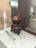 南莑圍爐煮茶家用室內(nèi)耐高溫碳爐戶外煮茶壺復(fù)古中式炭爐燒水壺煮茶器 漢鼎爐+元寶壺500ml 曬單實(shí)拍圖