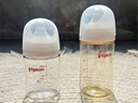 貝親奶瓶ppsu 新生兒奶瓶 防脹氣奶瓶 寬口徑輕盈耐摔還原母乳親喂感 240ml 3-6月 自帶M奶嘴 曬單實(shí)拍圖